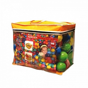 Шары для манежа, 500 штук - диаметр 90 мм - в сумке (King Kids, BL1100-90-500)